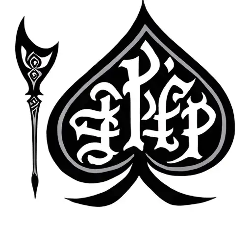 The Word Bad In Hmong A Spade In The Middle And Bitch In Hmong