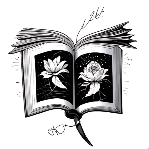 A Tattoo That Can Be For My Favrote Book