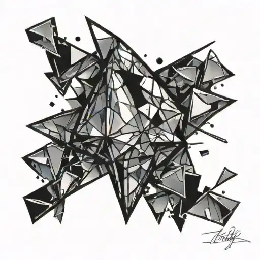 I'm Okay Broken Glass