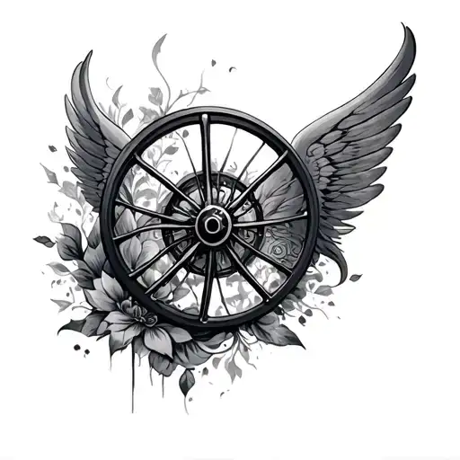 Wheel With Wings