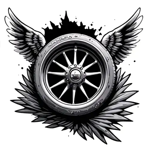 Wheel With Wings