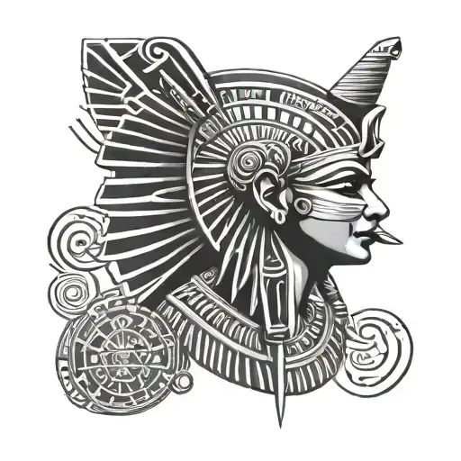 Egyptian Tattoo Design