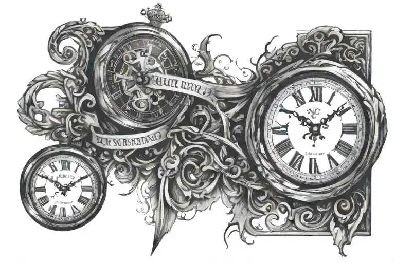 Clock Bible Verse Adversity