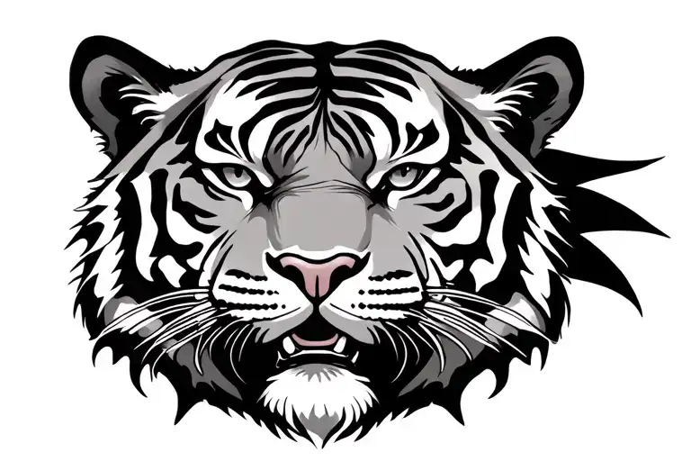 Tiger Head Music Greatness Beauty