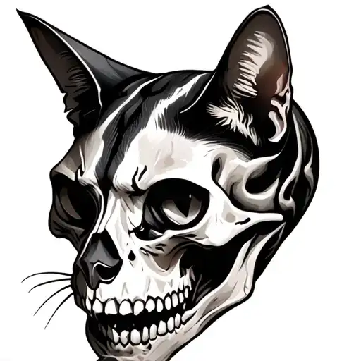 Cat Skull