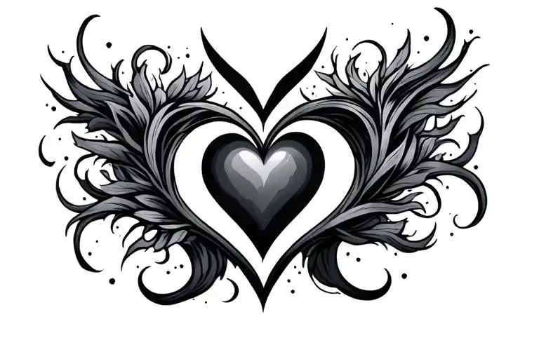 Unconditional Love Symbol Surrounded