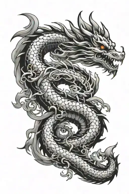 Japanese Dragon Rib Cage
