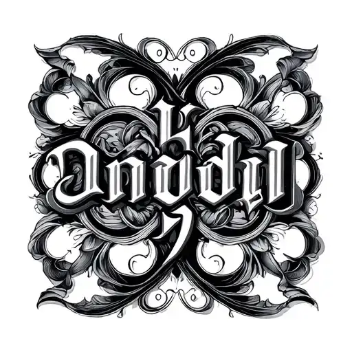 Two Word Ambigram Generator