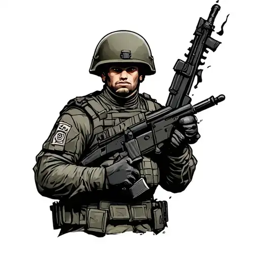 Promie That I Will Be The Best Soldier Standing