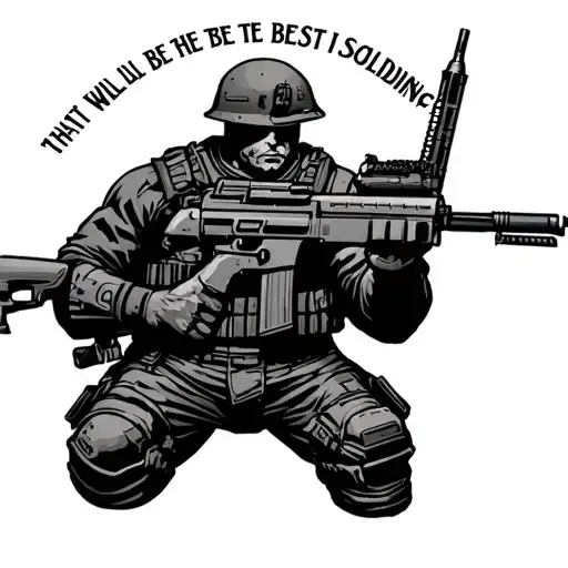 Promie That I Will Be The Best Soldier Standing