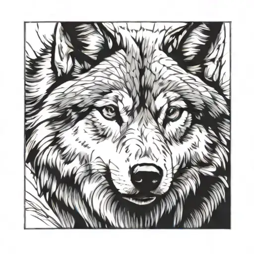 Wolf Looking Forward