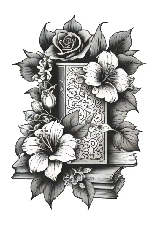 Book With Flowers
