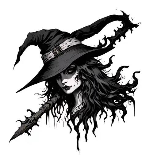 Witchy Abstract Baba Yaga Elements Incorporated