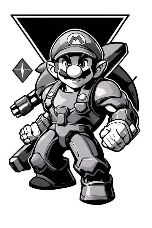 Mario Zelda Link Triforce Punch Out Metroid