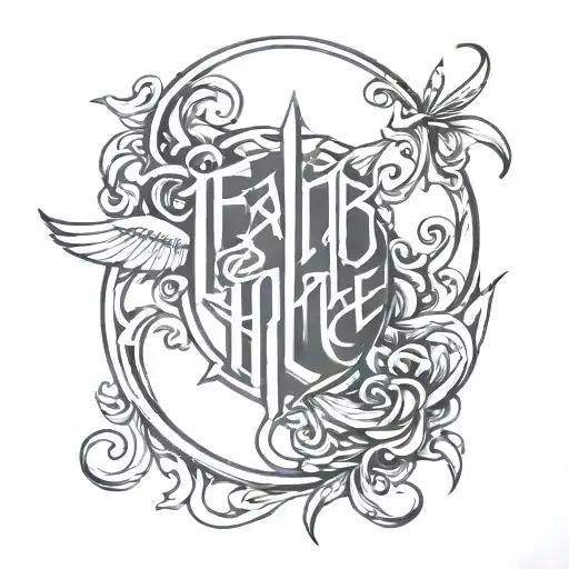 Faith Hope Love Symbol