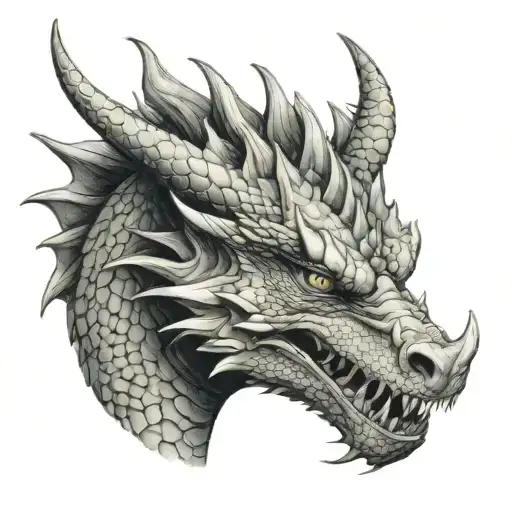 Real Dragon Head