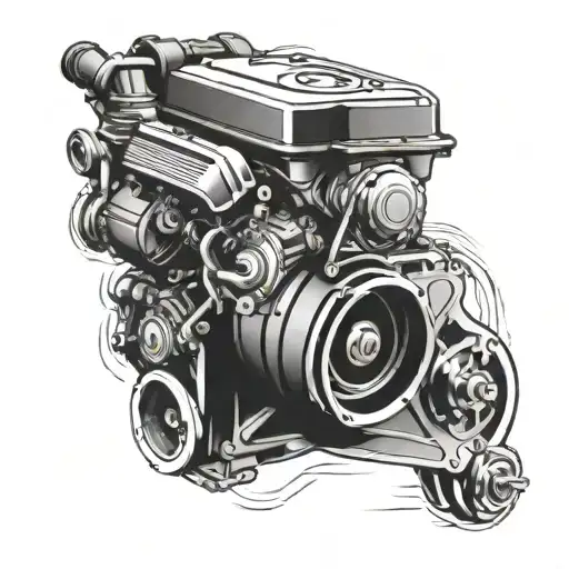 Renault Sport Car Engine