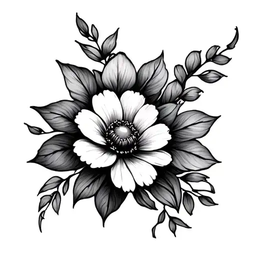 Lis And Gemini Flower