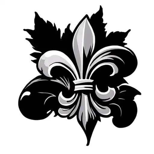 Fleur De Lis And Gemini Sign