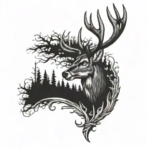 Whitetail Deer Antlers