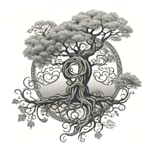 Tree Of Life Intertwined