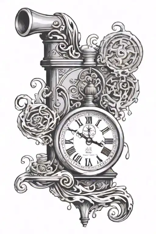 Time Is Money Pouring