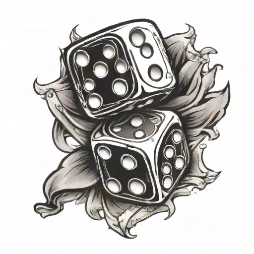 Gambling Card Dice