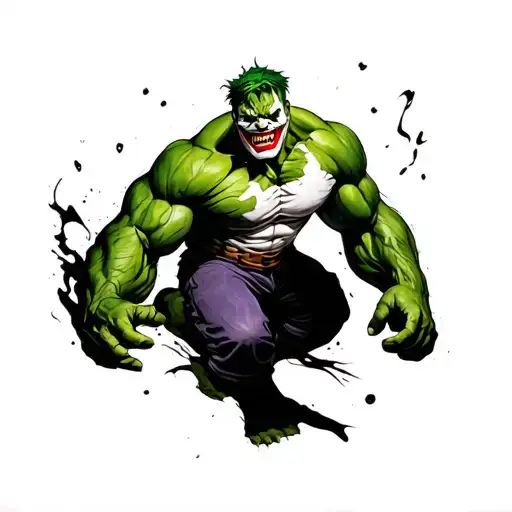 Green Hulk Joker