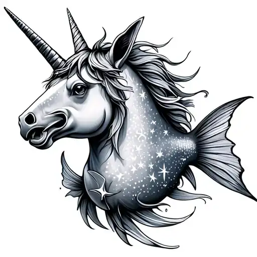 Stars Fish Unicorn