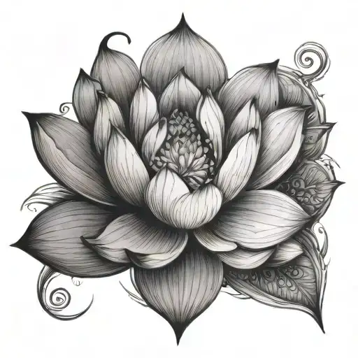 Fleur De Lotus Flower Blooming