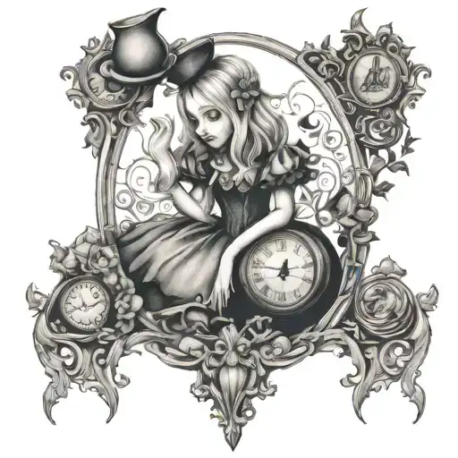 Gothic Alice In Wonderland