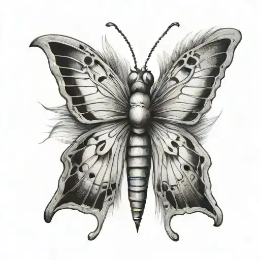 Moth Butterfly Dragonfly Made