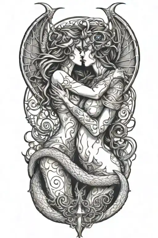 Two Succubi Making Out