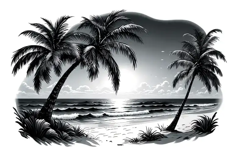 Palm Tree Beach