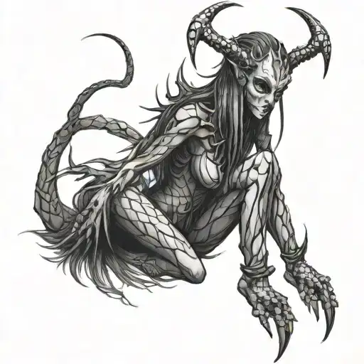 Daedric Prince Azura Arachne Spooky Theme