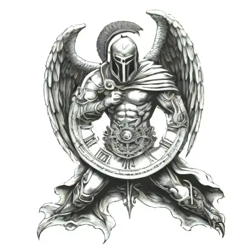 Spartan - Angel Of Death - Roman Clock