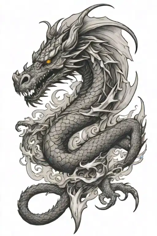 Dragon Breathing Fire