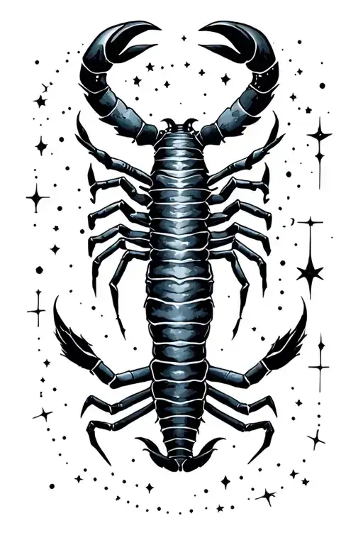 Zodiac Sign Scorpio And Gemini With The Constellation Virgo