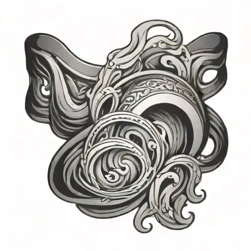 Aquarius Wave Wristband