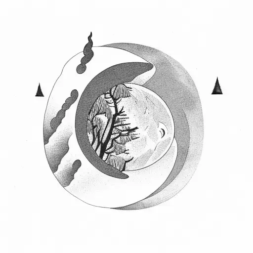 Mountain And The Moon