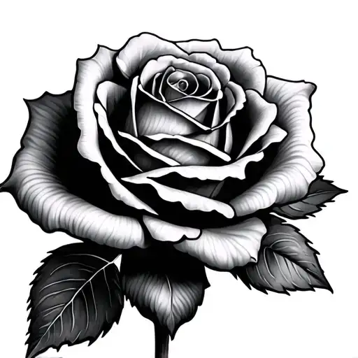 Black Rose Flower