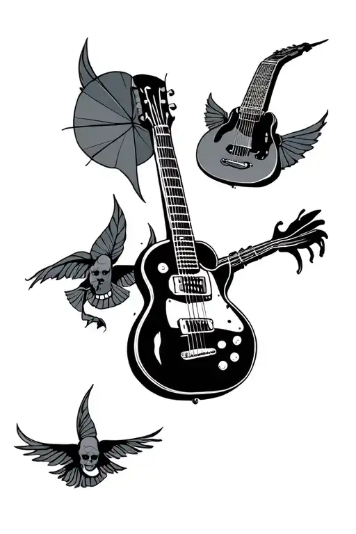 Guitar Kites Puppets
