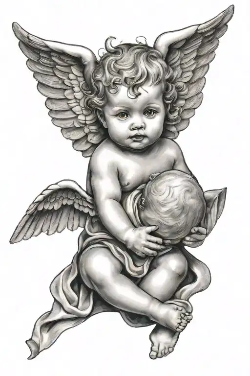 Baby Angel With Wings