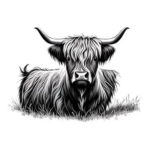 Cute Highland Cow