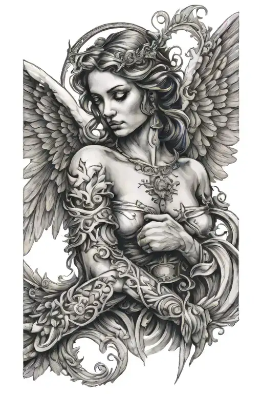 Angel Forearm Sleeve