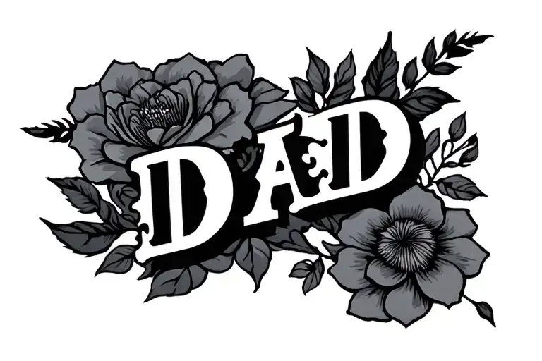 Memorial Tattoo For Dad