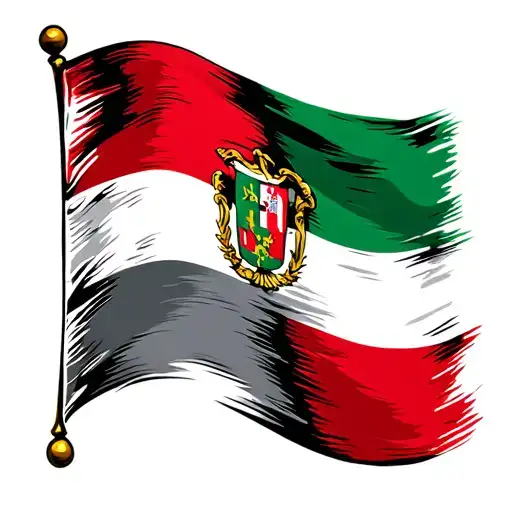 Country Of Italy Flag Wrapped