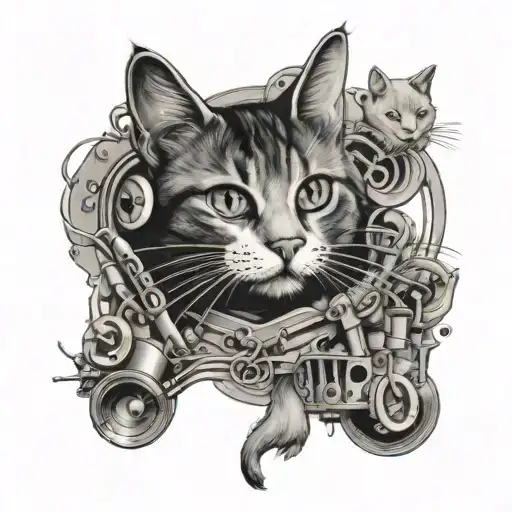 Cat Surrounded My Music