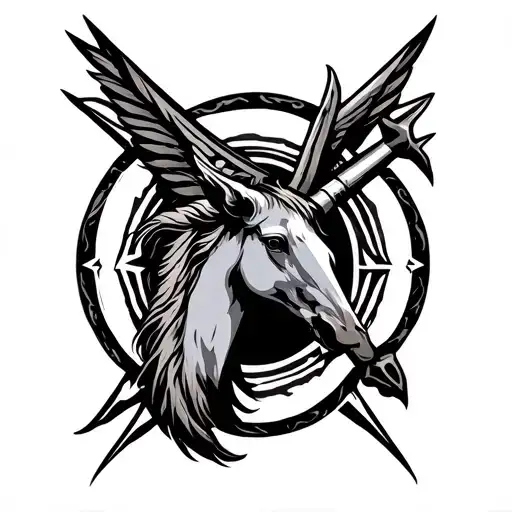 Sagittarius Slavic Sylwester Symbol Incorporated Representing