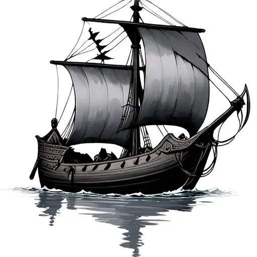 Nordic Viking Ship